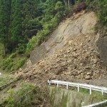 林道の崩壊